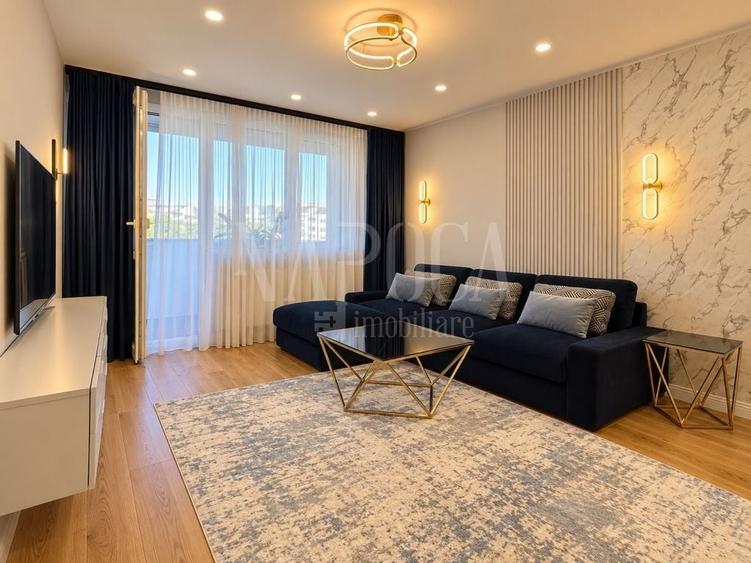 Apartament cu 4 camere semidecomandat, mobilat în Mănăștur