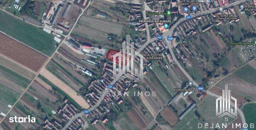 Spațiu comercial, de 2,720 mp, în Aita Mare