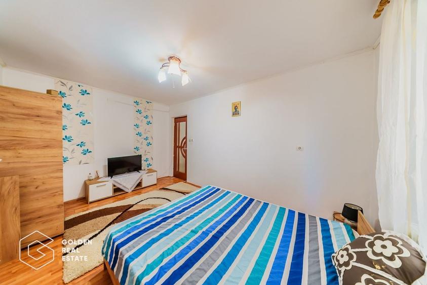 Apartament cu 2 camere semidecomandat în Pârneava