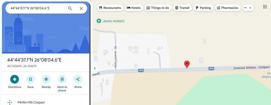 VAND TEREN INTRAVILAN 3.000 MP gaze, curent si canalizare