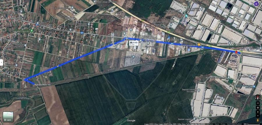 Teren Construcții intravilan de 49666 mp, în Ciorogârla
