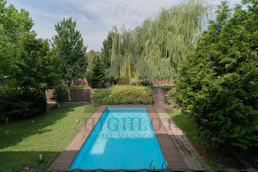 Duplex cu 10 camere cu Piscina în Pipera