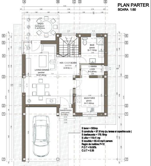 Casă cu 4 camere în Juc-Herghelie