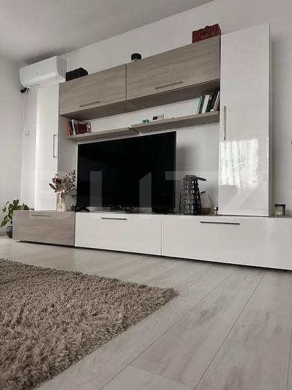 Apartament cu 2 camere semidecomandat, mobilat în Apahida