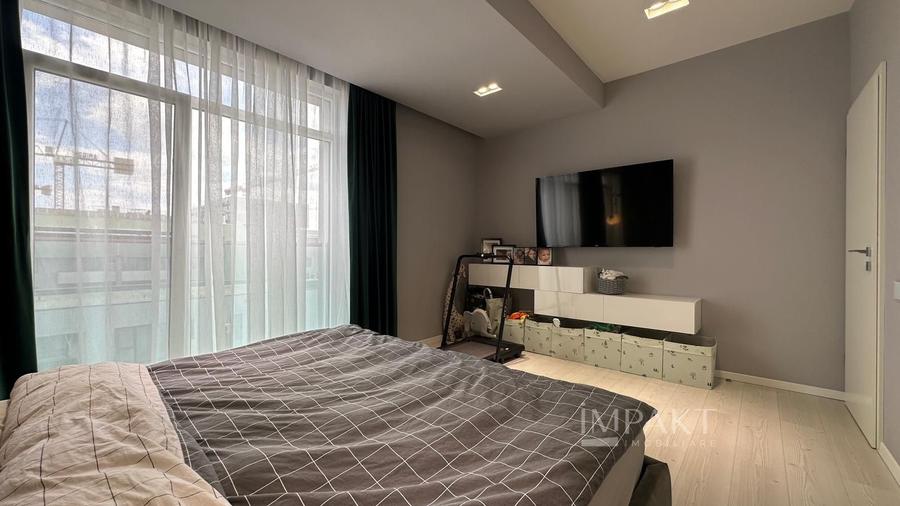 Penthouse cu 4 camere semidecomandat, mobilat în Gheorgheni