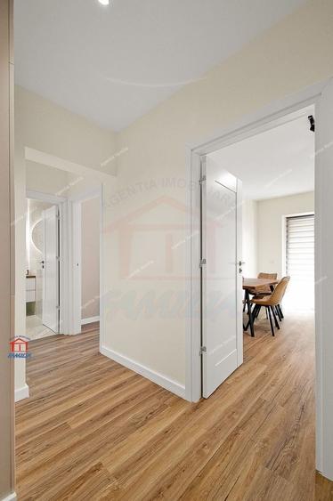 Apartament cu 2 camere decomandat, mobilat în Central