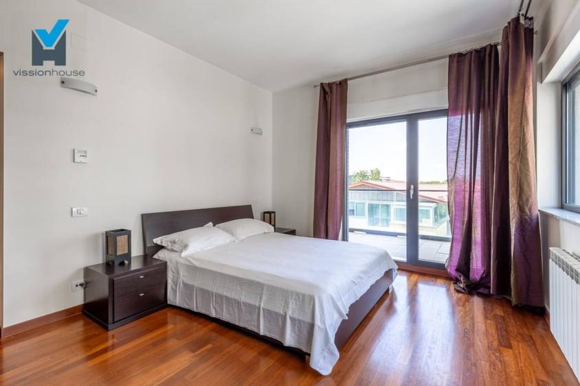Apartament cu 3 camere decomandat, mobilat în Herăstrău