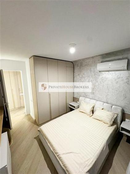 Apartament cu 2 camere semidecomandat, mobilat în Pipera