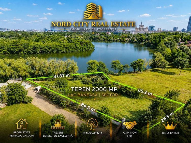 Teren Construcții de 2000 mp, în Băneasa