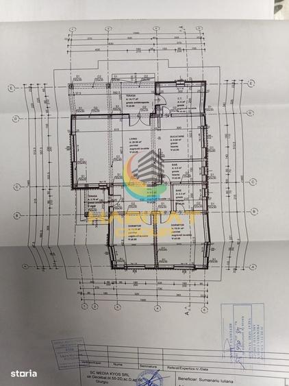 Casă cu 3 camere cu Teren 518 Mp în Adunații-Copăceni