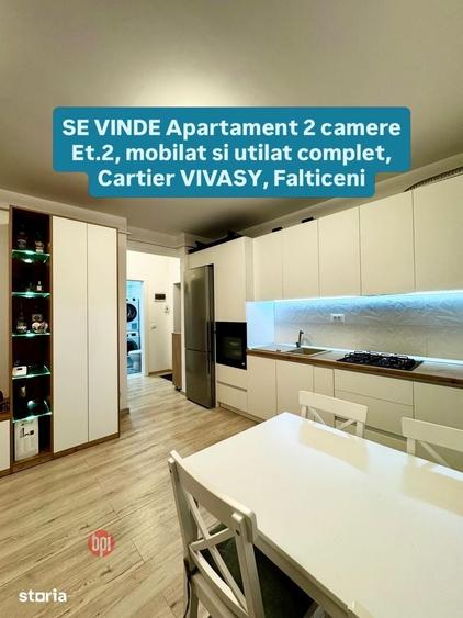 SE VINDE Apartament cu 2 camere, et.2, bloc NOU, VIVASY, Falticeni - 16
