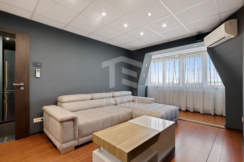 Apartament cu 2 camere semidecomandat, mobilat în Șagului
