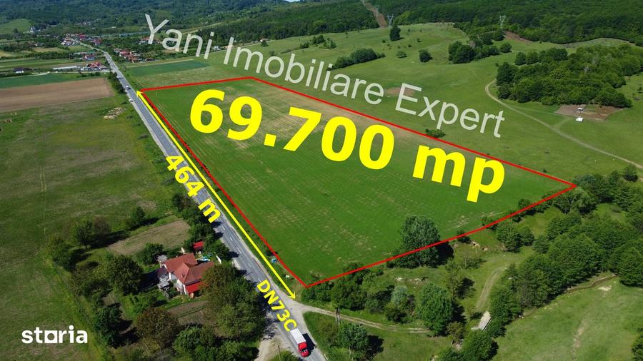 Teren de 69700 mp, în Tigveni