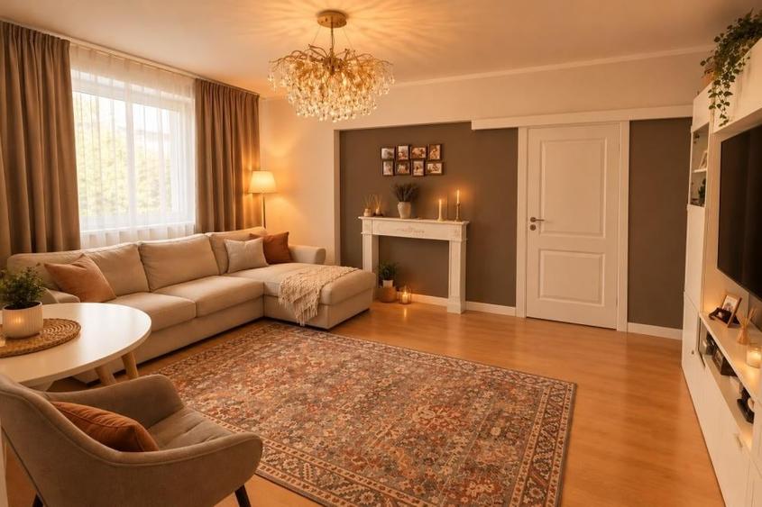 Apartament cu 3 camere în Mărășești