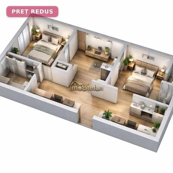 Casă cu 2 camere în Nazarcea