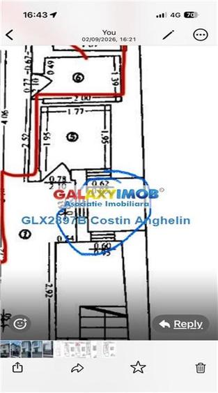 Casă cu 5 camere cu Teren 100 Mp în Calea Călărașilor
