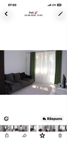 Apartament cu 3 camere semidecomandat în Vlădeni