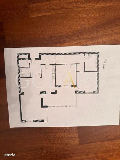 Apartament cu 3 camere decomandat în Herăstrău