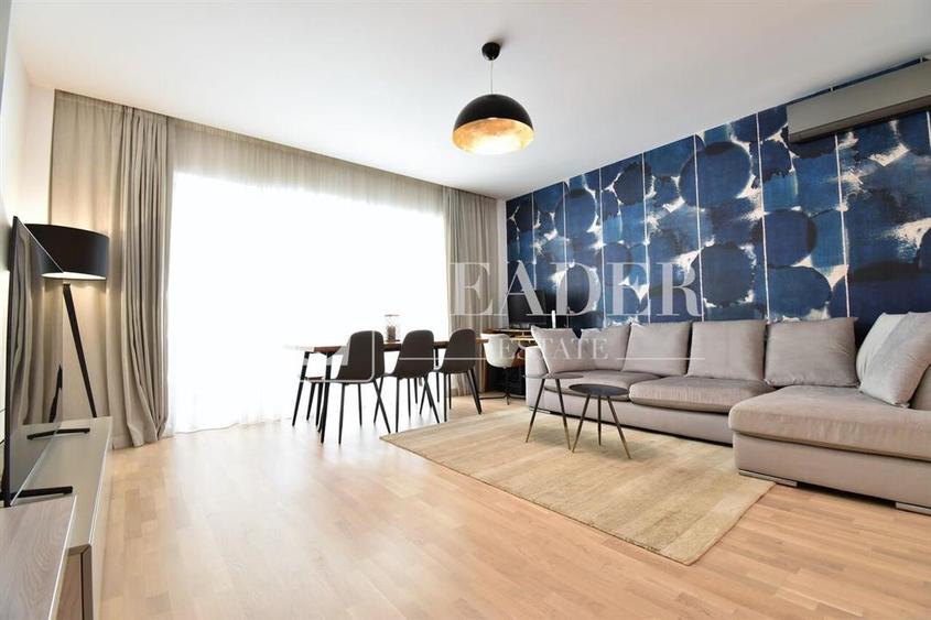 Apartament cu 3 camere semidecomandat, mobilat în Herăstrău