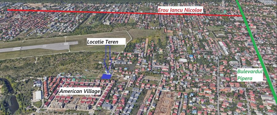 Teren intravilan de 2242 mp, în Voluntari