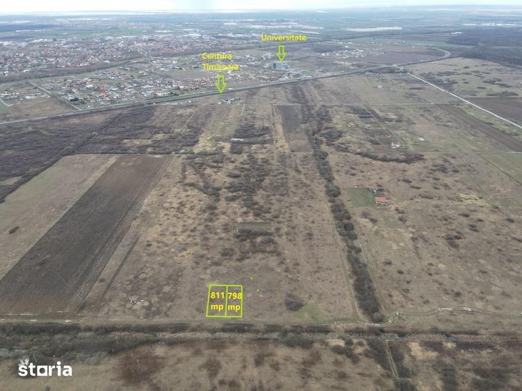 Oportunitate investitie 2 parcele teren langa Mosnita Veche - Ghiroda - 3