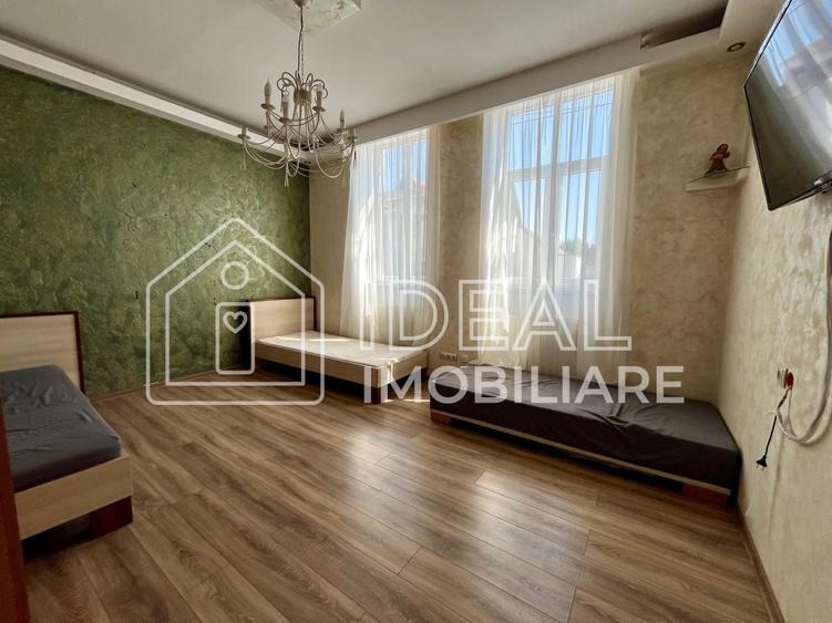 Apartament cu 2 camere semidecomandat, mobilat în Ultracentral