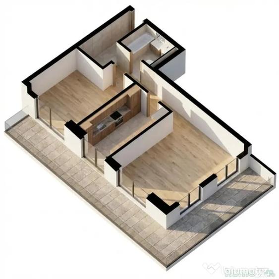 OPORTUNITATE! Ansamblu NZEB! 2 Camere si terasa, Dambul-Rotu - Cluj-Napoca (Cluj) - 1