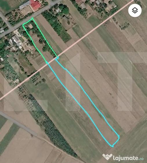 Casă cu 2 camere cu Teren 5000 Mp în Schit-Orășeni