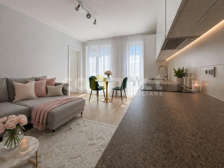 Apartament cu 2 camere semidecomandat, mobilat în Florești — fotografia 1