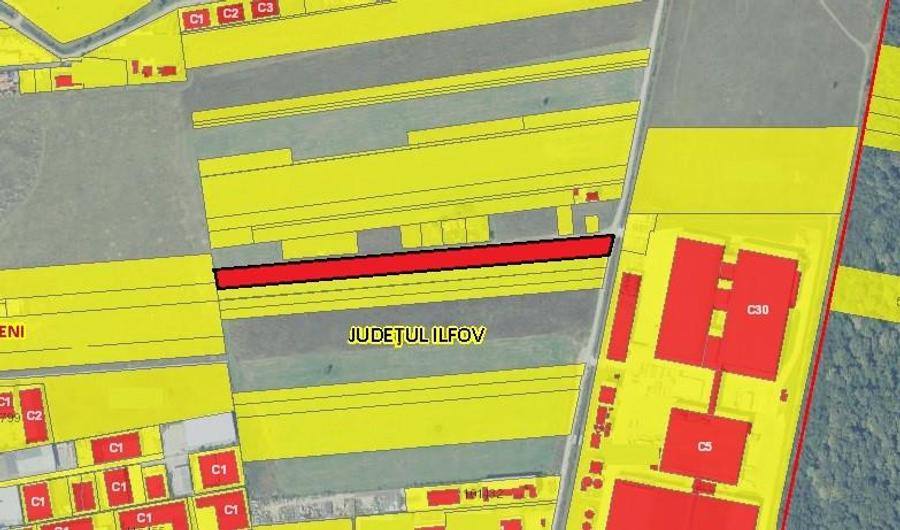 Teren Construcții intravilan de 16000 mp, în Central