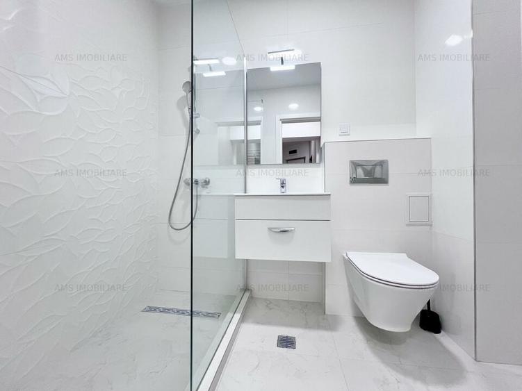 Apartament cu 2 camere semidecomandat, mobilat în Pipera