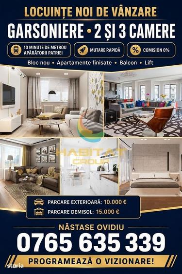 Apartament cu 2 camere decomandat în Apărătorii Patriei