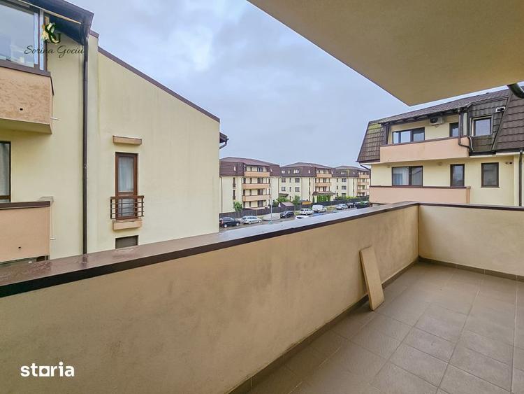 Apartament cu 2 camere decomandat, mobilat în Sânpetru