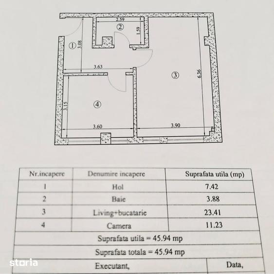 De vanzare | 2 camere | Popas Pacurari | 46 mp | 97.000 - 9
