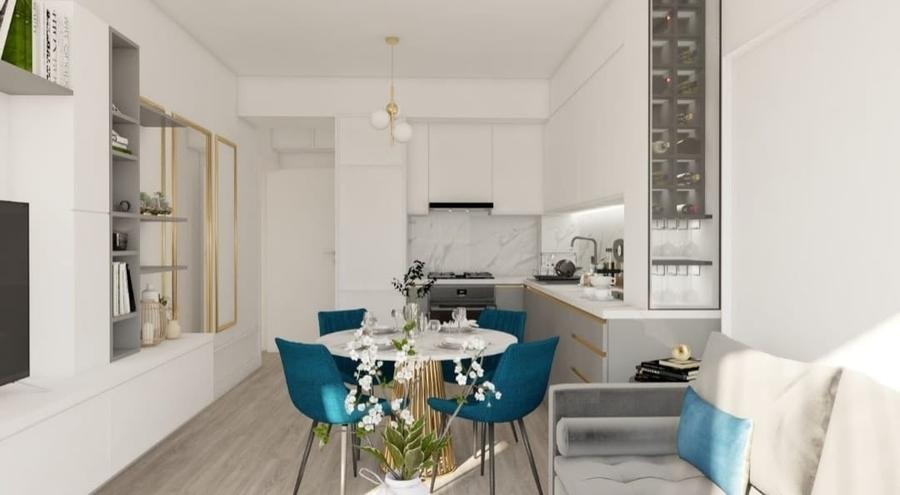 Apartament cu 2 camere decomandat, mobilat în Sisești