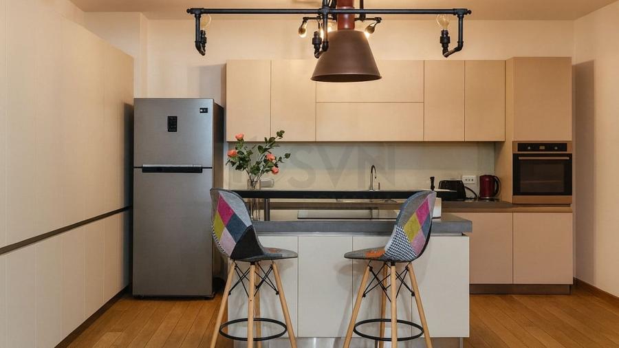 Apartament cu 3 camere decomandat, mobilat în Barbu Văcărescu