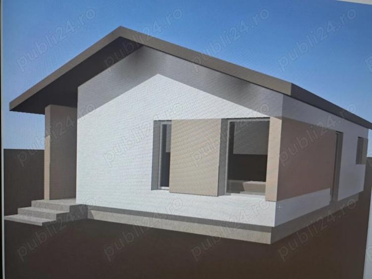 Casă cu 2 camere cu Teren 864 Mp în Central