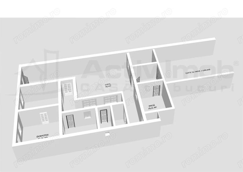 CASA 2 CAMERE BELOBRESCA (493 MP) - 5