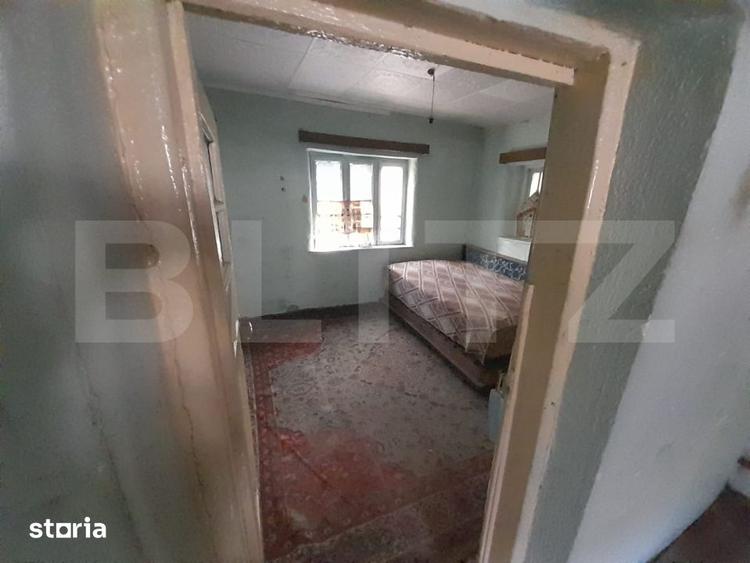 Casă cu 2 camere cu Teren 1160 Mp în Ghindeni