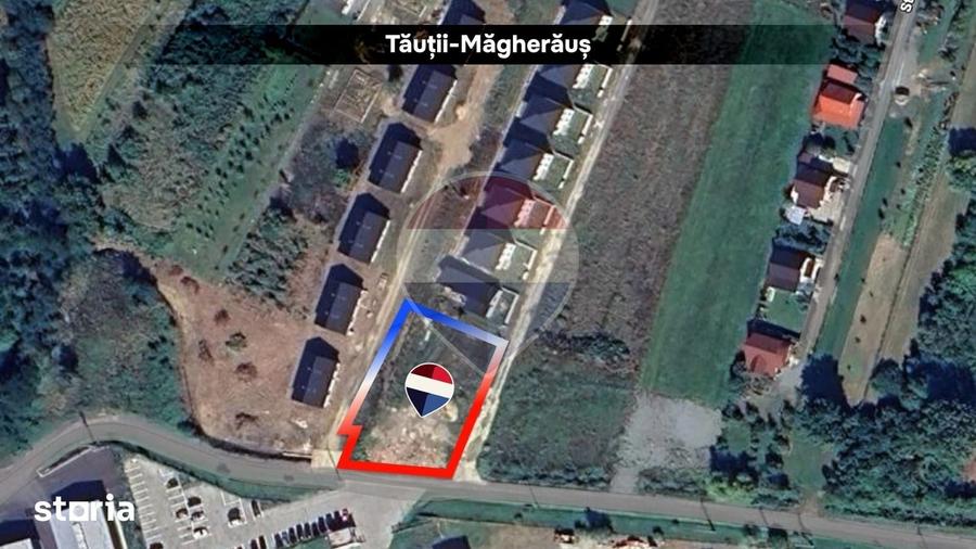 Teren de 1449 mp, în Tăuții-Măgherăuș