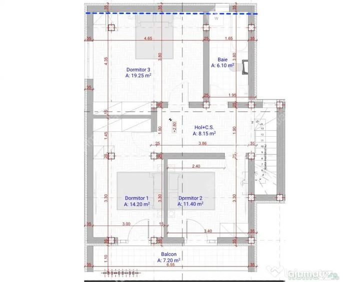 Casă cu 4 camere cu Teren 200 Mp în Vasile Aaron