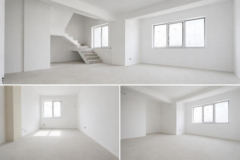 Penthouse cu 4 camere semidecomandat în Prelungirea Ghencea