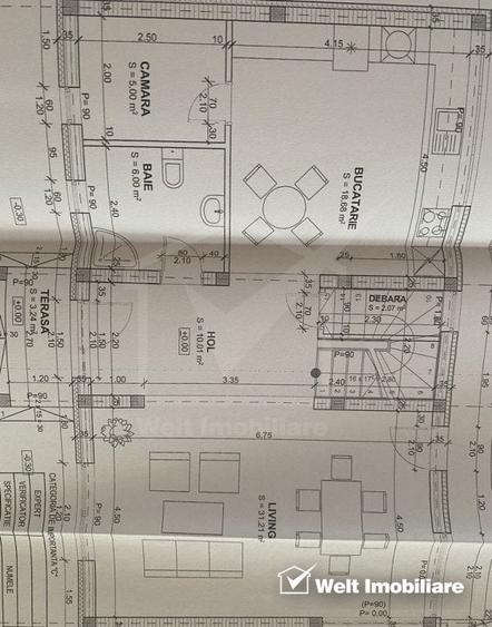 Casă individuală cu 4 camere cu Teren 600 Mp în Baciu