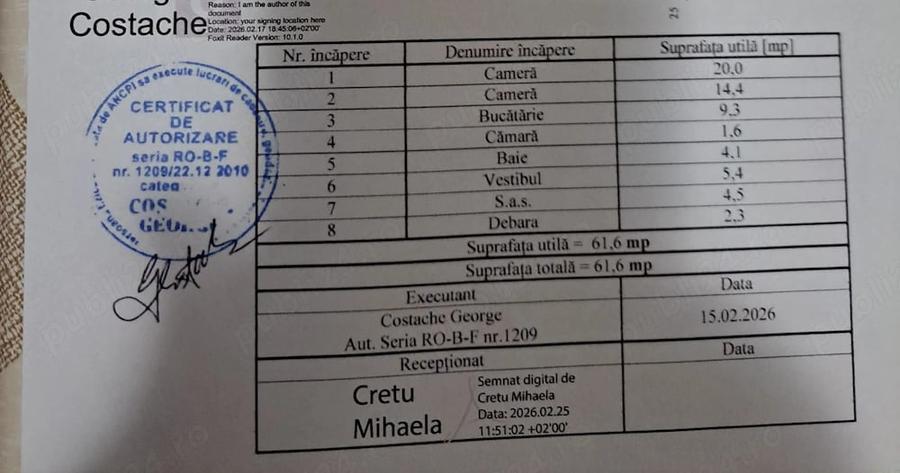 Apartament cu 2 camere decomandat în Central