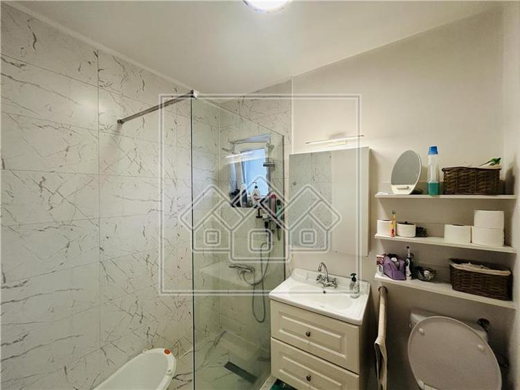 Apartament 3 camere, gradina, la cheie, mobilat, disponibil imediat - 13