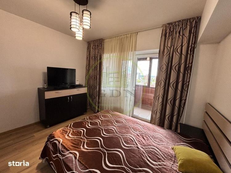 Apartament cu 2 camere semidecomandat, mobilat în Central