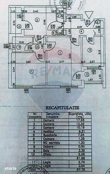 Apartament cu 3 camere, mobilat în Titan