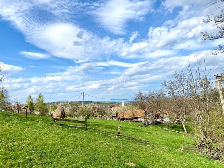 Teren intravilan 3.000 mp Bran Predelut | Via Transilvanica | Vedere Bucegi & Piatra Craiului | Autorizatie