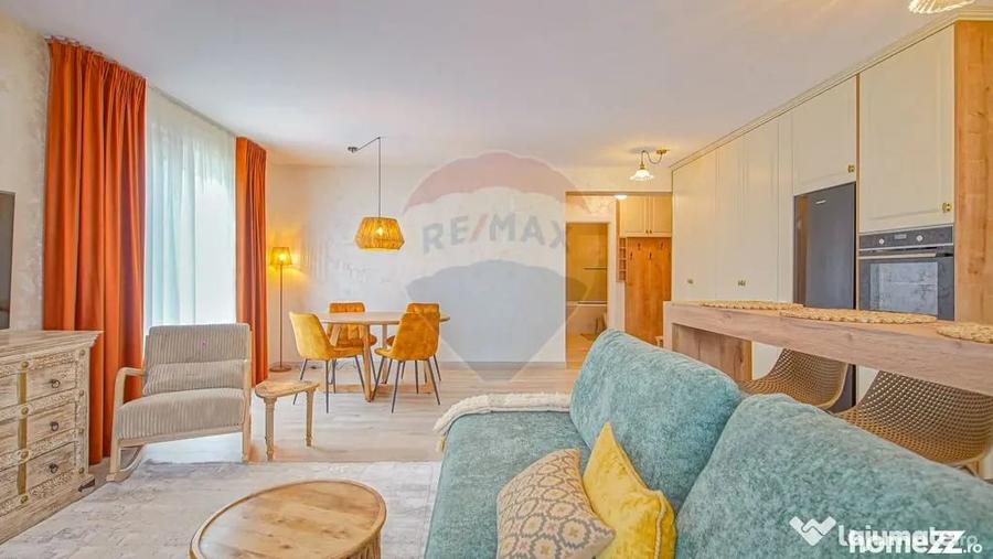 Apartament cu 2 camere semidecomandat în Noua