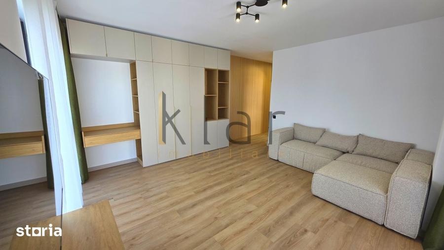 Apartament cu 2 camere semidecomandat, mobilat în Între Lacuri